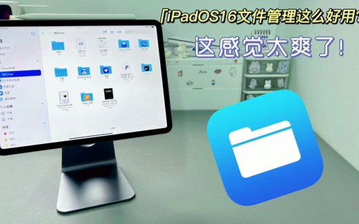 iPadOS16文件管理太强大了！你一定要看完！