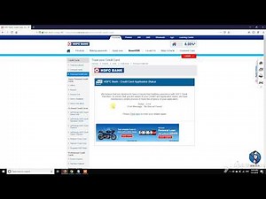 How To Track HDFC Credit Card Application Status Online