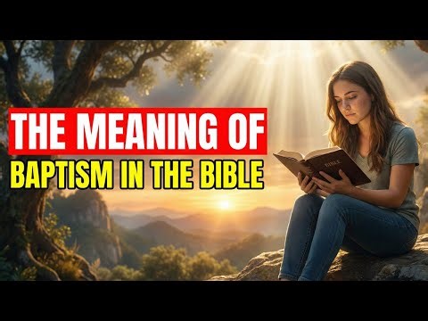 BIBLE STUDY | The Meaning of Baptism in the Bible
