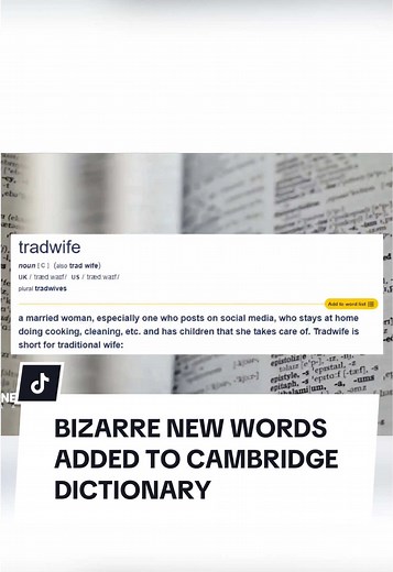 6,000 New Words Added to the Cambridge Dictionary