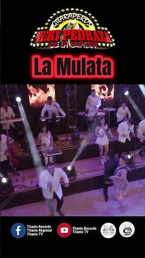Nery Pedraza y Los Guaraperos de la Cumbia - La Mulata #shorts #cumbiasonidera2023 #titaniorecords