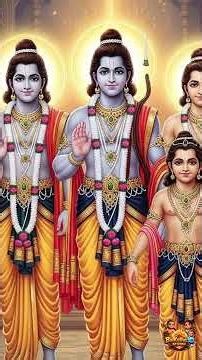 राम जी का अयोध्या आगमन और राम राज्य अभिषेक | भावुक भरत मिलाप | जय श्री राम 🙏 #viral #hanumanji