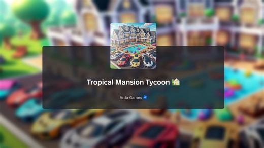Tropical Mansion Tycoon codes