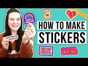 How To Make Stickers in Cricut | NEW Offset Tool