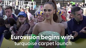 This year’s Eurovision acts are being welcomed to Liverpool with an opening ceremony. The Turquoise Carpet ceremony opened on Sunday afternoon in the city, which is preparing to host the song contest final next Saturday on behalf of last year’s winners Ukraine. Hosted by Olympian Sam Quek and Ukrainian presenter Timur Miroshnychenko, the ceremony saw all 37 acts take to the carpet for a welcome to the city. | HELLO!