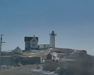 Watch video: New England earthquake caught near iconic Maine lighthouse
