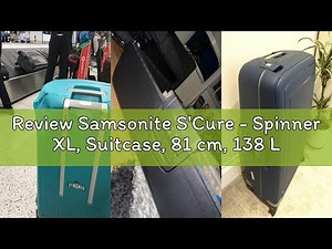 Review Samsonite S'Cure - Spinner XL, Suitcase, 81 cm, 138 L, Blue (Dark Blue)