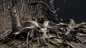 demon skull scene - Buy Royalty Free 3D model by arloc