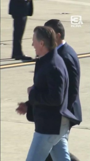 Biden arrives in California