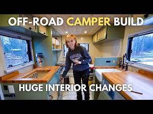 HUGE Interior CHANGES to our Unimog Camper | Ultimate DIY Expedition Vehicle 4x4 Truck Build #13