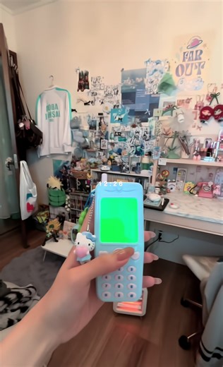 オタク部屋の水色系統おしゃれvlog