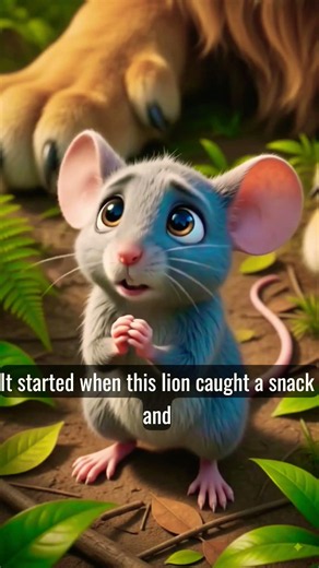 The Lion Owed His Life to a Tiny Mouse! 😱🦁🐭