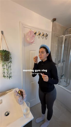 Aimee Jackson | Online Coach on Instagram: "morning vlog hopefully getting me back into my routine🤞🏽 fit @womensbest code AIMEEJFITNESS #fullbodyworkouts #gymvlog #gymmotivation #postpartumfitnessjourney"
