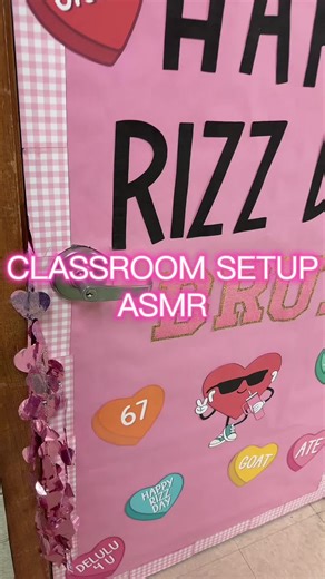 Relaxing Classroom Setup ASMR for Teachers