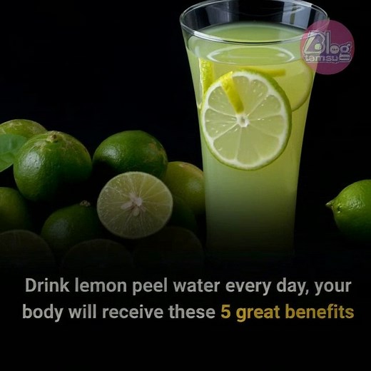 Have Lemon Peel Water Daily and Enjoy These 5 Amazing Health Benefits | LikeNow