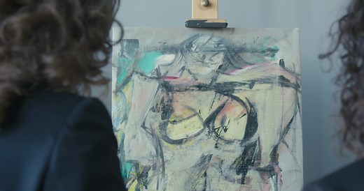 This Willem de Kooning painting's whereabouts were unknown for 32 years. In 1985, "Woman-Ochre" was cut from its frame and stolen from the University of Arizona Museum of Art. In 2017, it was found at an antique store. Once recovered, the artwork made its way to Getty's paintings conservation studio in 2019 where a team of conservators and scientists could reunite the stolen painting with the edges of the sliced original canvas. Take a peek at the painting in the conservation studio in this vide