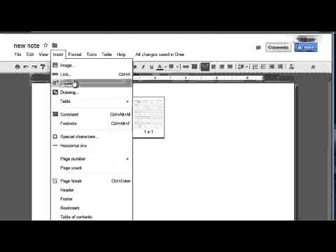 Note-taking with Google Drive