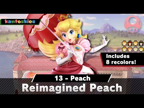 Reimagined Peach: Smash Ultimate Mod Showcase