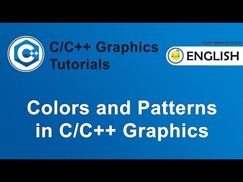 Colors and Patterns in C/C++ Graphics | Graphics in C/C++