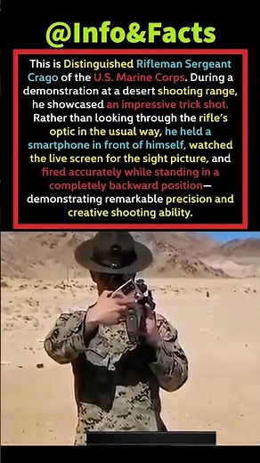 #USMarines #Marksmanship #MarineCorps #MilitarySkills #PrecisionShooting