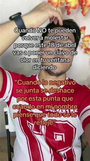 Cuando este 18 puedes devolver todo lo negativo que estén pensado en tu contra #ritual