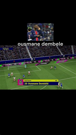 Dembélé is UNSTOPPABLE in eFootball! ⚡️🎯 #shorts