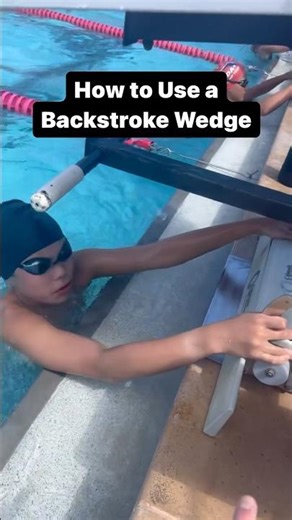 Learn how to setup a retractable Backstroke Wedge! #swimcoach