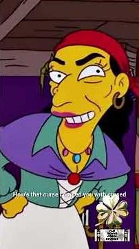 " The Simpsons" Did Leprechaun help to take off the curse from Simpsons?#shorts #simpsons #cartoon