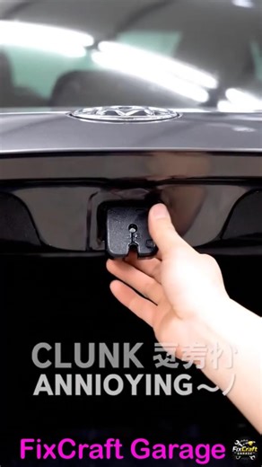 Trunk Noise $5 Fix! 😳 #carrepair #automobile #cheapcarfix #diycarrepair #carhacks #automobileshorts