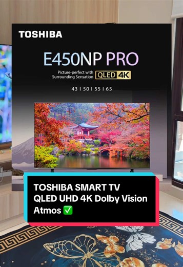Explore the Toshiba Smart TV: QLED UHD 4K Features