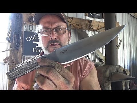 Blacksmithing - Forging A Chefs Knife From A Pipe Wrench Jaw - Full Version