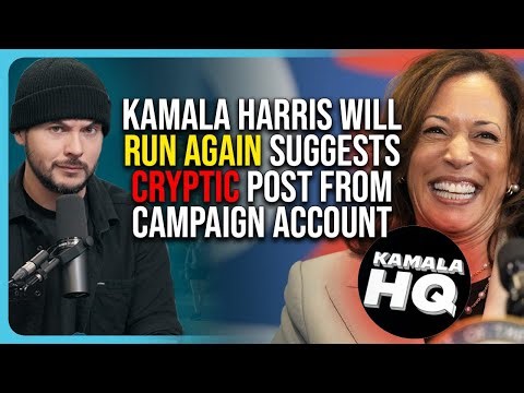 Kamala Harris Will RUN AGAIN Suggests Cryptic Post From Campaign Account