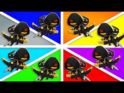 Bloons TD 6 - 4-Player MAX 8 Crossbow Master Challenge | JeromeASF