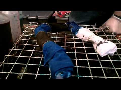 How to Tie Dye Stripes