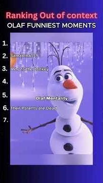 TOP OLAF FUNNIEST MOMENTS 😂 | FROZEN