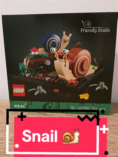 Snail 🐌 @LEGO @LEGOLAND® Windsor Resort @legolandbillund #lego #snail #cute #legotiktok #build