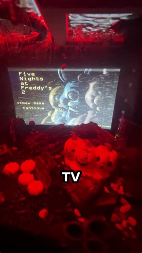 We’re Playing FNAF on our aquarium! #aquarium #fnaf