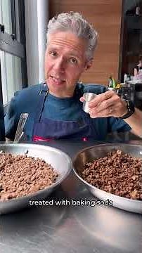 Why Baking Soda Makes Better Ground Beef