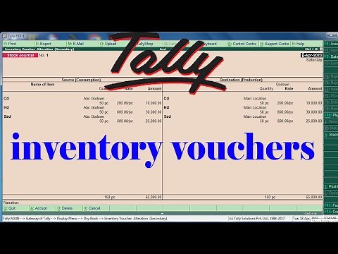 inventory voucher in tally erp 9 | tally erp 9 in inventory voucher | inventory voucher in tally