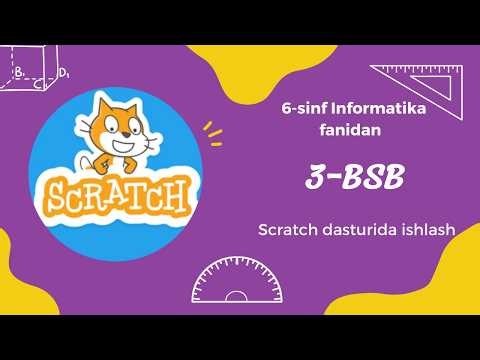 6-sinf Informatika BSB 3-chorak | Scratch shakl chizish (to‘liq tushuntirish)