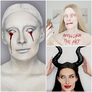 33K views · 182 reactions | 3 Halloween transformations by the amazing Marina! | MetDaan Makeup | Facebook