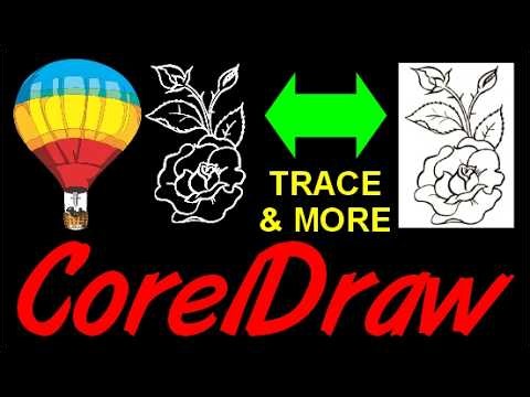 Corel Draw Tips & Tricks Trace and use the Smoothing tool to the MAX