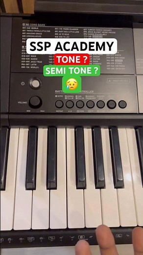 What is Tone and Semitone in Piano? | Music Theory for Beginners #piano #tone #semitone #musictheory