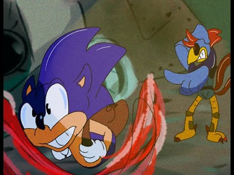 Sonic SatAM fan scene