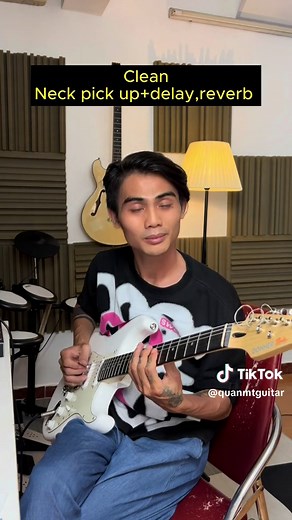 Sound test Donner dst 152 #mtmusicstore #guitardien #quanmtguitardien #guitargiare #eletricguitar