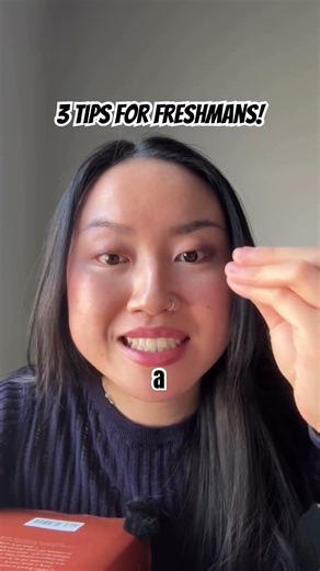 3 tips for college freshmen! #collegelife #studymotivation