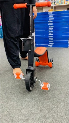 “2-in-1 kids scooty that converts into a tolo car, #KidsScooty #2in1Ride