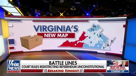 🚨 IT'S OFFICIAL: Virginia has been BLOCKED from certifying the results of the 10D-1R Congressional map referendumTime to fight this map ALL THE WAY to the top of the courts! 🔥"A circuit court ruled that the redistricting referendum is UNCONSTITUTIONAL. The judge is now BLOCKING certification and denying a motion to stay pending appeal. Virginia's Dem AG plans to appeal."