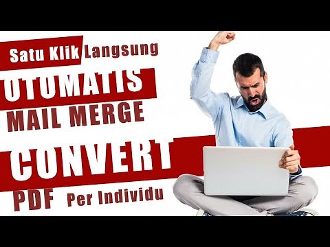 Otomatis Convert Mail Merge Ke PDF dengan VBA