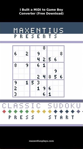 I Built a MIDI to Game Boy Converter (Free Download)